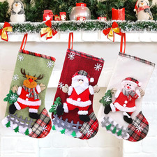 Calza Di Natale, 3 Pezzi Calza