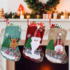 Calze Natalizie 3 Pezzi Calze