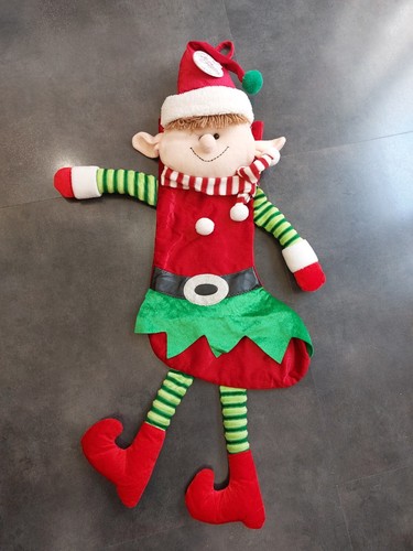 Calza per befana elfo - calza,